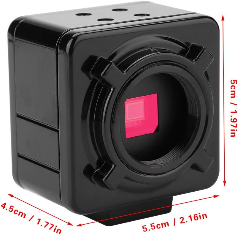 Microscope USB Camera 5MP USB2.0 Microscope Camera Eyepiece Camera Drive Industrial Eyepiece Camera with 0.5X CCD Adapter - Image 3