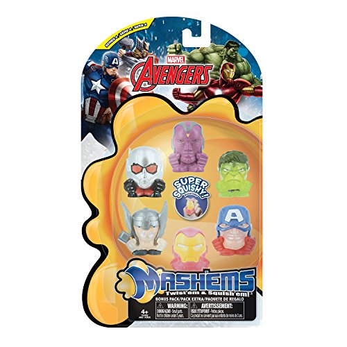 Tech 4 Kids Mash'ems Marvel Avengers Value Pack Action Figure