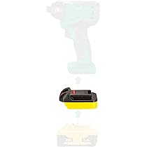 Battery Adapter: Use Your Hercules 20V Battery On Dewalt 20V MAX Power Tools (Adapter Only - No Battery)