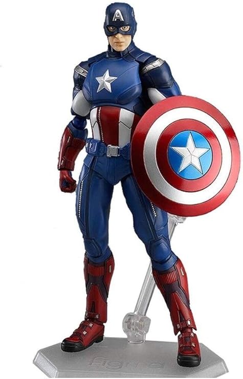 XHC Acciones Fornite Figuras 6 Pulgadas, Modelo de Juguete Animado Marvel Los Vengadores Capitán América Escena Modelado Adornos/Recuerdos coleccionables/Crafts 14cm Juguetes Estatua: Amazon.es: Hogar