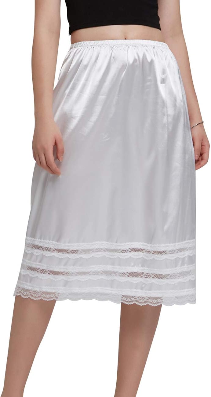 knee length underskirt