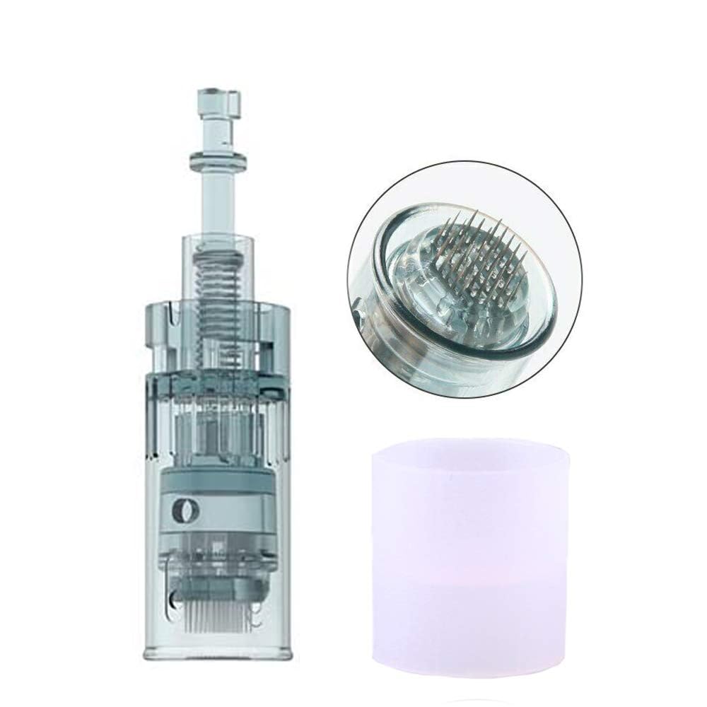 Micro Needles Cartridges For Dr. Pen Ultima M8 Microneedling Pen,16 Pin/36 Pin/Nano Needle Cartridges,Tips For Electric Stamp Pen Auto Microneedle Therapy System (36Pin Needles,10PCS)