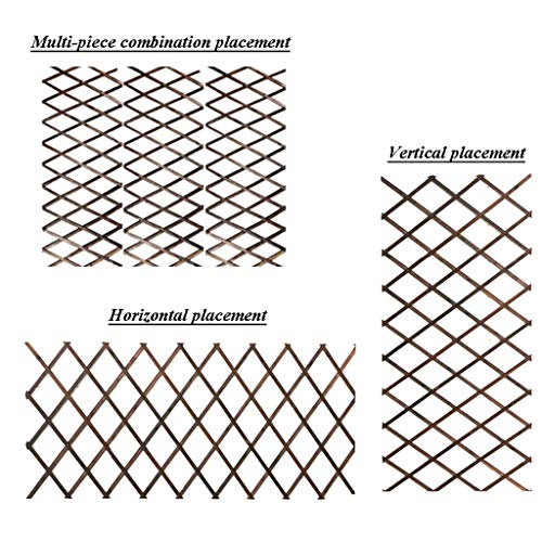 Rankgitter/Multifunktions-Anlage Gitter Klettergerüst/dekorative Gitter/Balkon Rankgitter/Ausziehbare Garten Spalier… – Bild 7