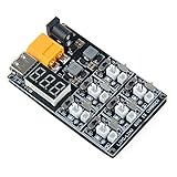 Crazepony 1S LiPo LiHV Charger Board for Blade Inductrix Tiny Whoop Micro JST 1.25 and JST-PH 2.0 1S LiPo Battery with JST and Micro Losi Cable