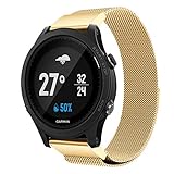 MoreToys Garmin Forerunner 935 Watch Band, Milanese Quick Fit Wrist Band Replacement Straps Bracelet Garmin Forerunner 935 GPS Watch