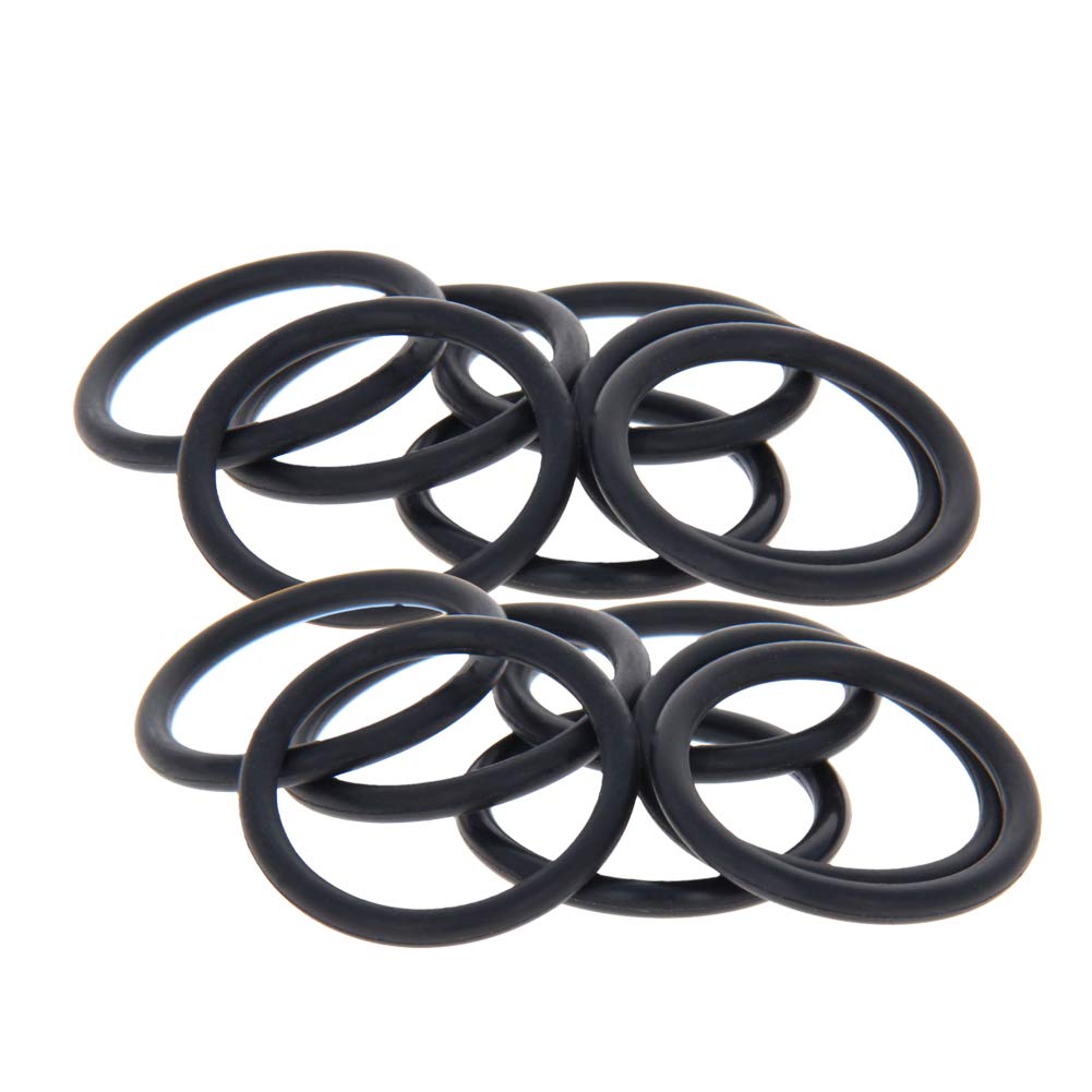 Othmro 50 Pcs O-Rings Gasket kit, Nitrile Rubber O Rings 32mm OD 25.8mm ID 3.1mm Width, Metric Buna-N Sealing Gasket,Tap Washers for Plumbing
