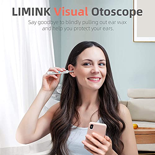 Ear Wax Removal Camera Tool, 1080P Digital Otoscope for Ears with LED