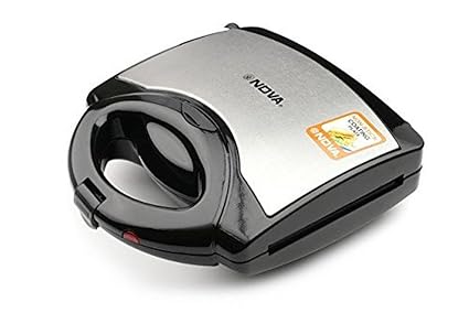 Nova NSM 2403 750-Watt 3-in-1 Sandwich Maker (Black/Grey)