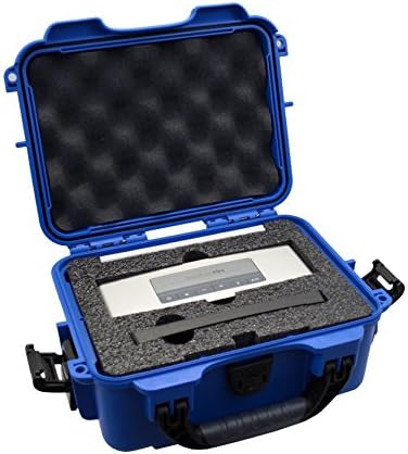 Bose SoundLink Mini Bluetooth Speaker II Carbon - Hard Case Waterproof and Airtight Protector. (Blue)