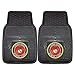 FANMATS 11038 U.S. Marines 2-Piece Heavy Duty Vinyl Car Mat Set, Front Row Floor Mats, All Weather Protection, Universal Fit, Deep Resevoir Design