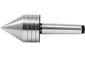 LEUMUAS MT2 Heavy Duty Live Lathe Center 60 Degree Point Morse Taper Wood Lathe Carbide Tipped, 12MM Carbide Tip CNC Work…