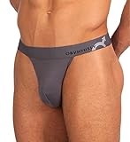 Obviously - Original - AnatoMAX - Thong (Medium, Graphite)