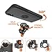 MORPHEUS LABS M4s iPhone XR Bike Mount for iPhone XR, Phone Holder & iPhone XR Case, Bicycle Cell Phone Holder, Adjustable, fits Most Handlebars, 360 Rotation Stand, Bike Kit for iPhone XR [Black]