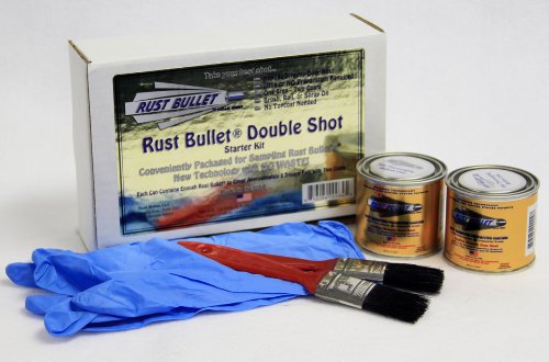 Rust Bullet RBSDS84 Standard Double Shot Starter Kit, Metallic Gray (Pack of 2)