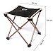 AOTU Made of Aviation Aluminum Alloy 7075, Outdoor Mini Folding Stool, Can Be Used for Fishing, Tourism, Beach, Camping, Barbecue. Very Rugged and Durablethumb 1