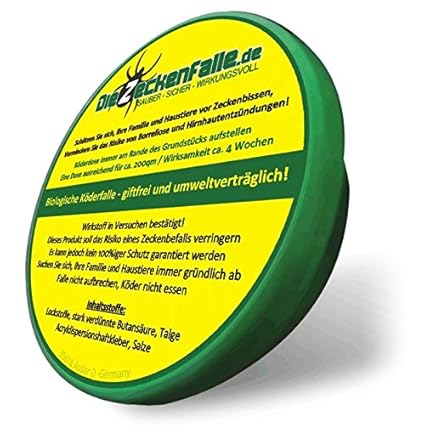 die Zeckenfalle 5er Set Zecken Zeckenschutz Zecke Zeckenmittel