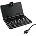 8 inch Universal Tablet PC Leather Case with Keyboard/Holder/Capacitance Stylus for 8