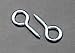 Yonisun 1-5/8 inches Stainless Steel Heavy Duty Screw Eyes Lag Thread - 12 Pcs - Hanging Hooks - Eyebolt [ Hooks Eyes][Screw Eyes] - Small Eyelet Screws