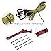 EvHenGO Cable Zip Ties - Assorted Sizes from 4 to 12 Inches - Black Tie Wraps - Heavy Duty, Self-Locking Nylon Cable Ties - 500 Pieces - Combo Pack
