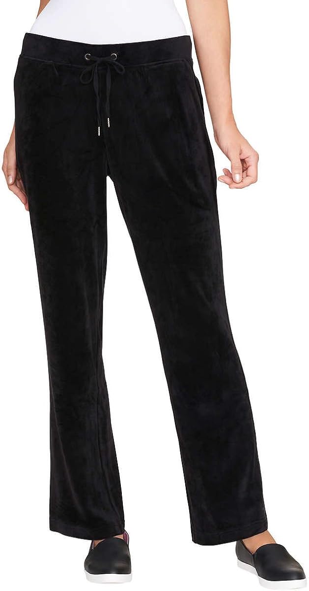 Gloria Vanderbilt Ladies' Jemma Ultra Soft Velour Pants: Clothing