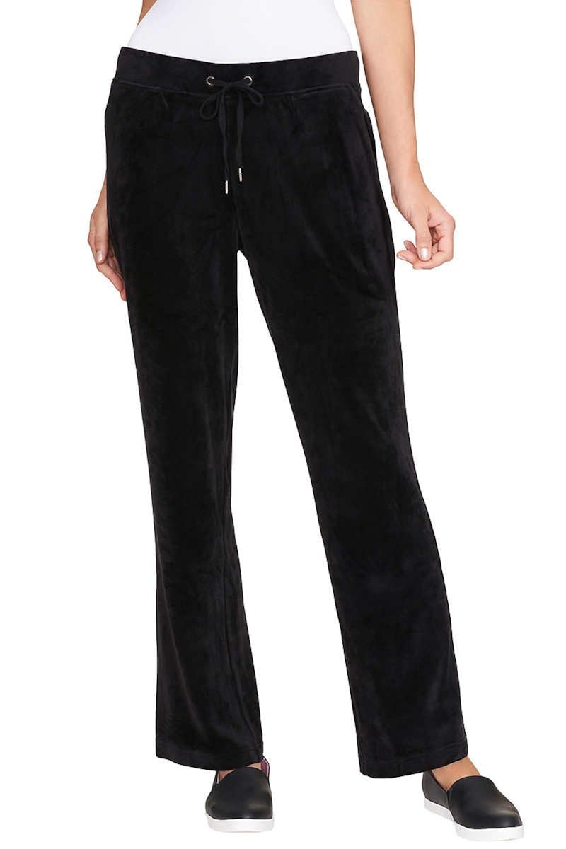 gloria vanderbilt velour pants