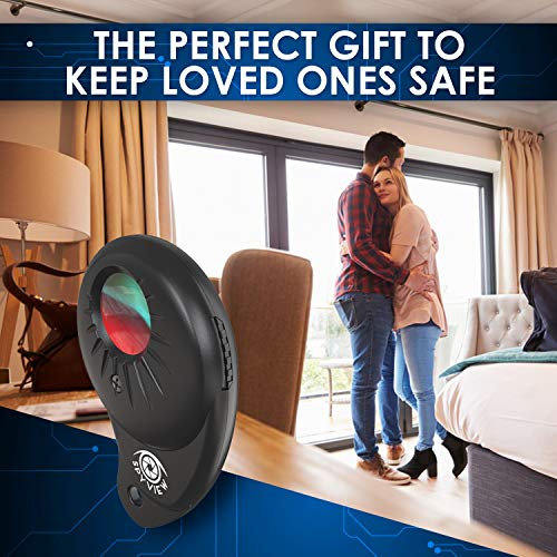 SpyView Compact Hidden Camera Detectors Camera Detector for Hotels, AirBnbs & Dressing Rooms