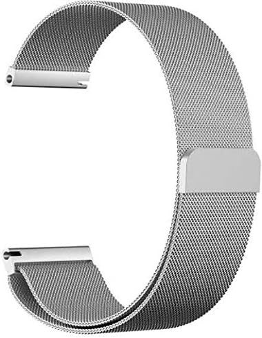 invella 22mm Milanese Metal Replacement Strap for Smartwatches. (IN-22S3)