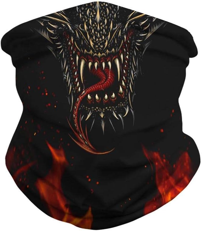 Tsingweel Face Scarf Bandana Seamless Sun Dust Wind Protection Bandana for Outdoor Headwear