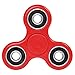 Bostech Hand Fidget Spinner-Perfect for ADHD, Anxiety and Stress Relief-Suitable for Adults and Kids. (Red)