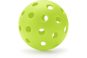 U-pick Pickleball Balls, Outdoor Pickleball Ball 4 Packs/12 Packs, Pickle Balls with Mesh Bag, High Elasticity Balanced Durable, 40 Holes Pickleballs for All Skill Levels, Yellow/Blue/Pink/Green
