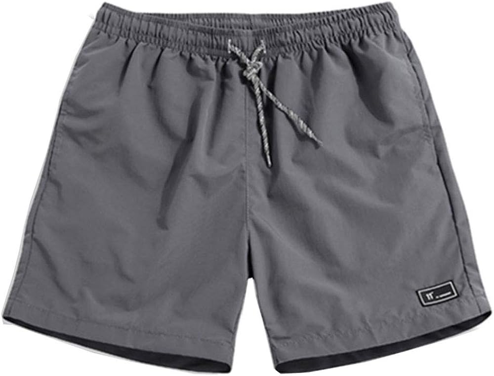 Amazon メンズ レディース ビーチパンツ 速乾 軽量 薄手 ゴムウェスト ジムウェア トレーニング スポーツ ショートパンツ 水陸両用 メンズ 通販