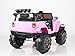 Kids 12V Battery Operated Ride On Truck with Big Wheels RC / Remote Control, Pink