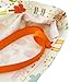 Giraffes Reusable Fabric Gift Bag for Baby Shower, Child's Birthday or Any Occasion (Jumbo 26.5 Inches Wide by 33 Inches High, Cream)
