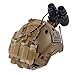 IDOGEAR Helmet Battery Pouch Counterweight Pouch MK2 Helmet Battery Pack Balance Weight Bag 500D Nylon Helmet Battery Bag for Airsoft Hunting Outdoor Sports