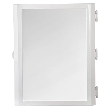 Ocko 5 Plastic Bathroom Wall Mount Storage Cabinet With Mirror