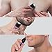 Dual Purpose Mini Shaver and Nose Hair Trimmer by Yumi Nibbler - Two Grooming Heads, Use Wet or Dry, Painlessly Removes Stray Hairs, Compact Cordless Design