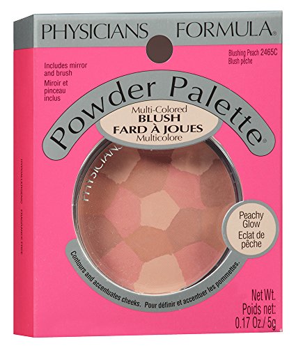 Physicians Formula Powder Palette Blush, Blushing Peach, 0.17 Ounce