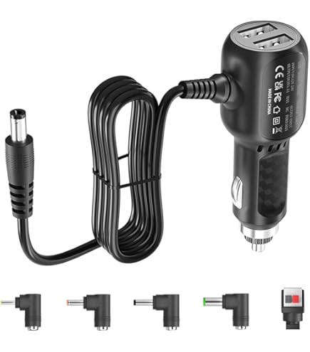 Amazon.com: New Car DC Adapter for Kenic Model No KD-627 KD627