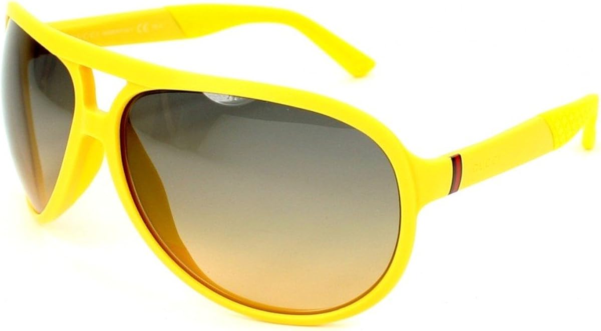 gucci neon yellow sunglasses