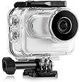KETOPKIN 60M/196FT Waterproof Case for Insta360 GO 3,Underwater Deep Diving Protective Shell for Insta360 Action Camera Accessories