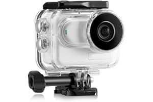 KETOPKIN 60M/196FT Waterproof Case for Insta360 GO 3,Underwater Deep Diving Protective Shell for Insta360 Camera Accessories