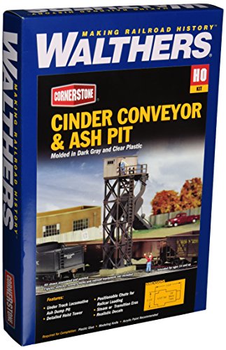 Walthers Cornerstone Series Kit HO Scale Cinder Conveyor & Ash Pit