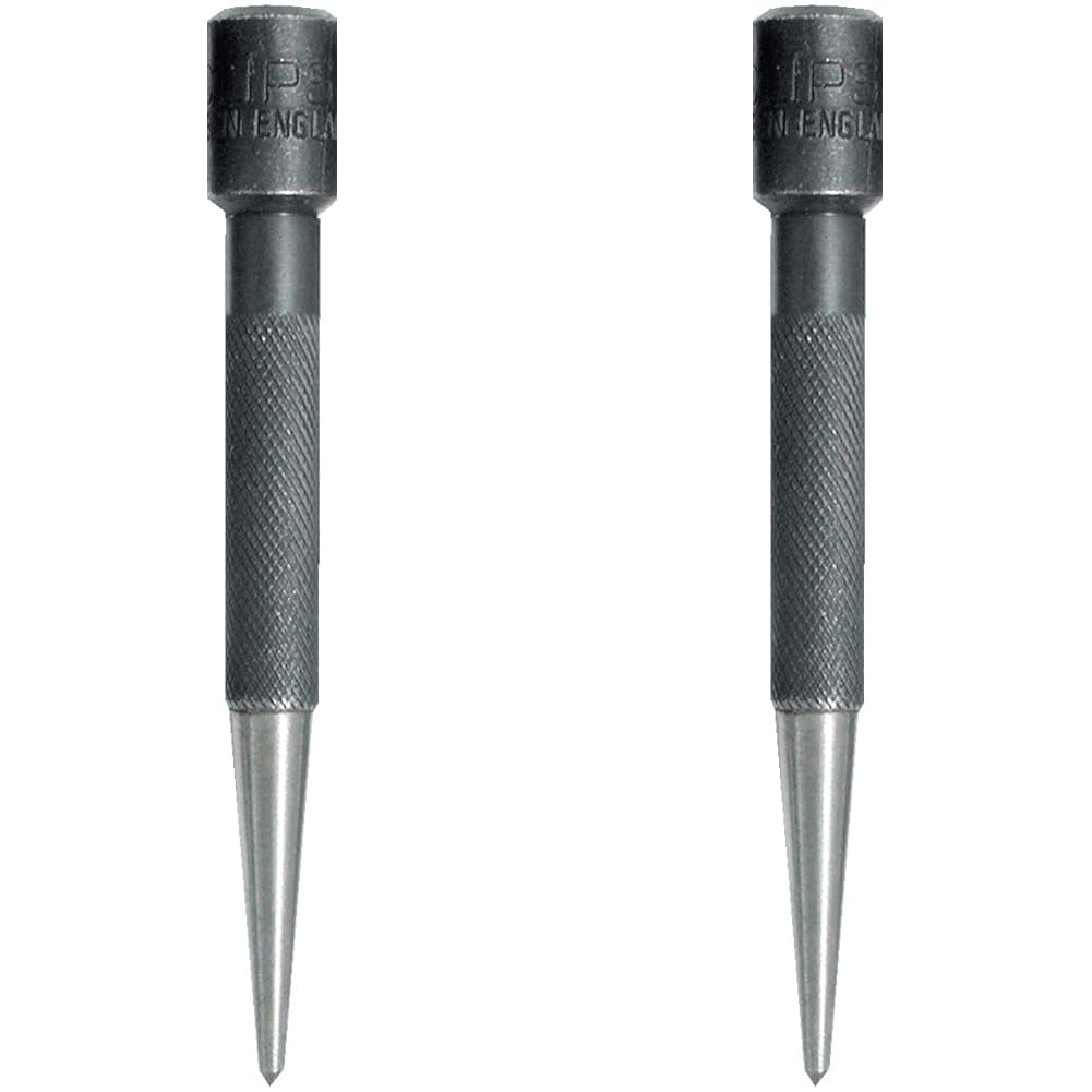 Eclipse Professional Tools Spear & Jackson 3.2mm x 100mm (4inch) Centre Punch (Pack of 2)