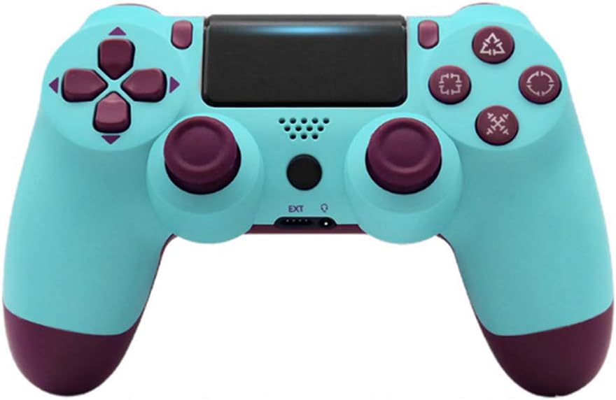 DualShock 4 Wireless Controller for PlayStation 4 Game Consoles PS4 Wireless Controller Bluetooth Controller Dual Vibration PS4-Lightblue