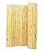 Forever Bamboo Natural Rolled Bamboo Fence 1in D x 6ft H x 8ft L