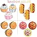 GROBRO7 20 Pcs Kawaii Cute Food Squishy Toys Set, Fries, Hamburger, Pizza, ice cream, doughnut slow Rising Cream Scented Squishy Stress Relief Squeeze Toys
