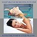 FOMI Premium Large Water Sleeping Pillow | Adjustable and Supportive Waterbase Pillow for Preferred Firmness | Orthopedic Comfort Design for Neck Pain Relief | (26” x 17”)