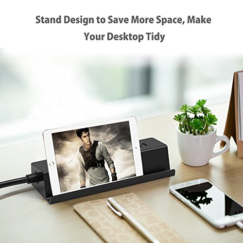 image for NTONPOWER Desktop Charging Station Surge Protector 1875W Max with 3 AC