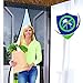 Magnetic Screen Door - Many Sizes and Colors to Fit Your Door Exactly - US Military Approved - Reinforced with Full Frame Hook and Loop Fasteners to Ensure All Bugs are Kept Out - Tough and Durable