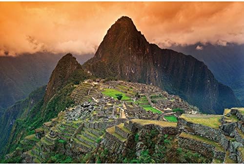 Great Art Machu Picchu America Peru Wall Art Decoration Attraction Sights Inca City Ruins Unesco World